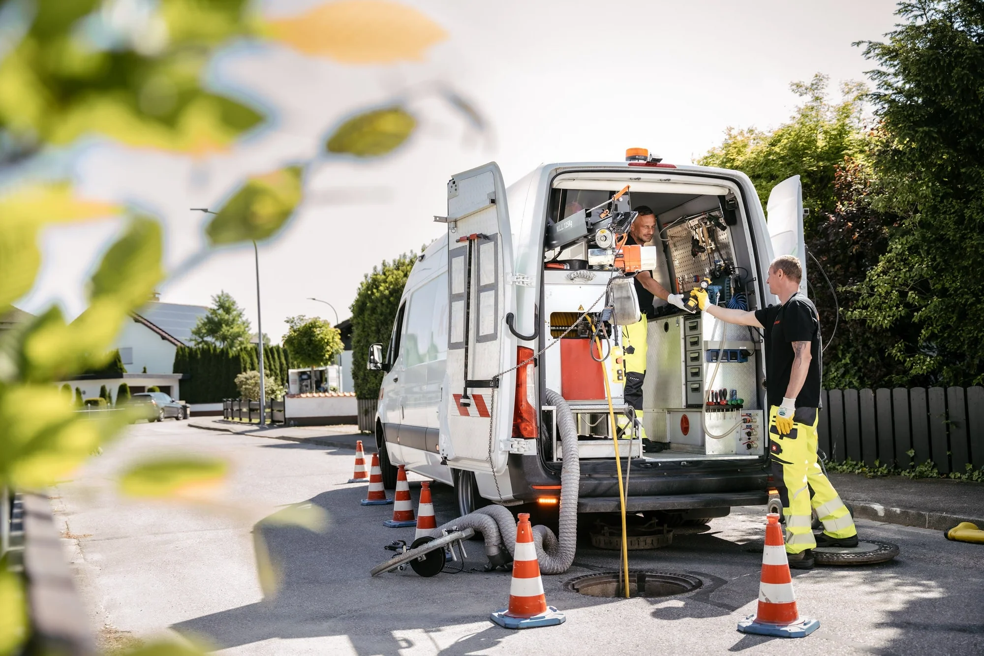 Rohrreinigung in Bad Küche und WC