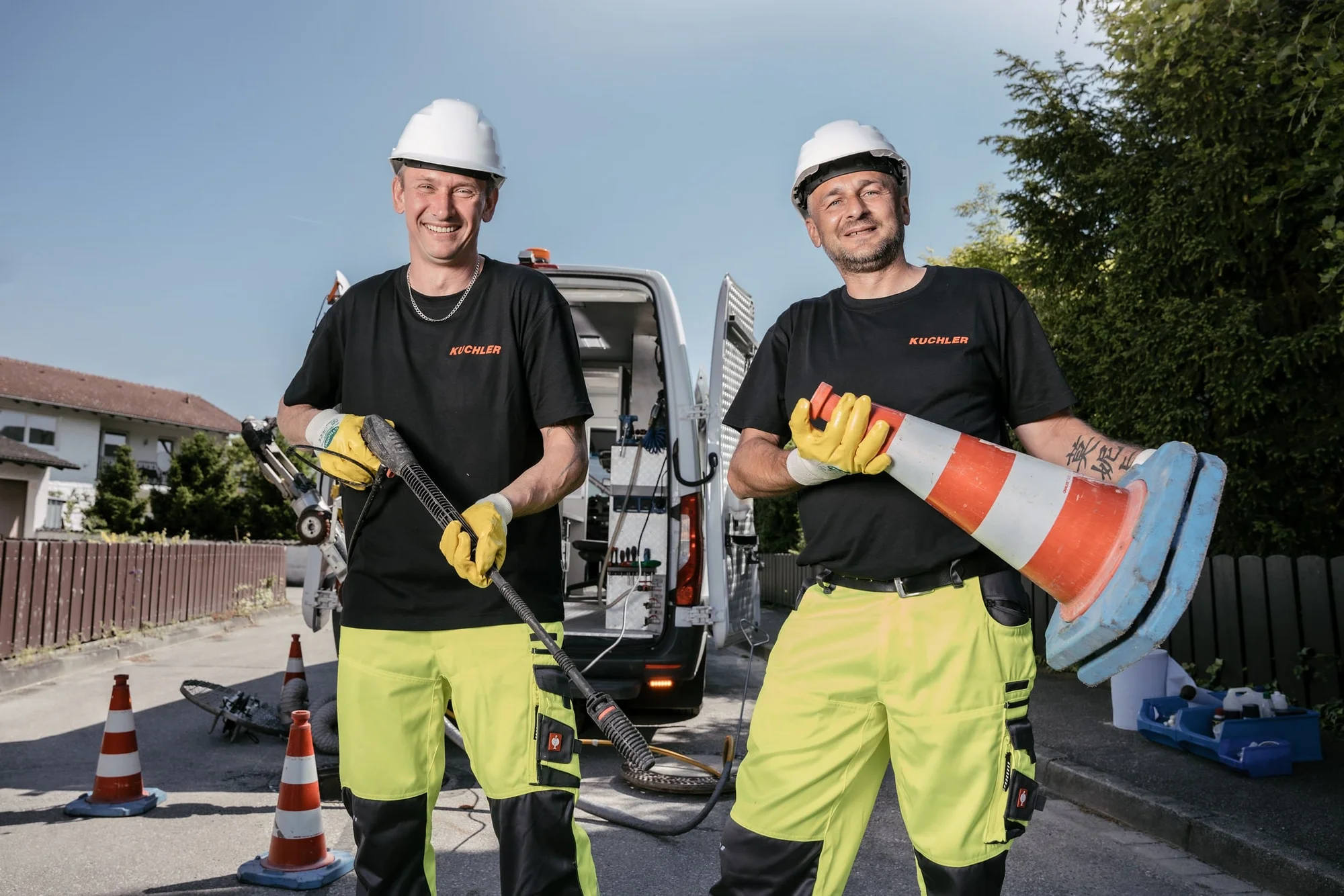 Abflussdienst bei Verstopfung und Rückstau